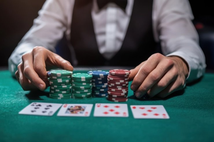 Pengguna melihat daftar pertandingan taruhan olahraga melalui perangkat mobile dengan tampilan responsif